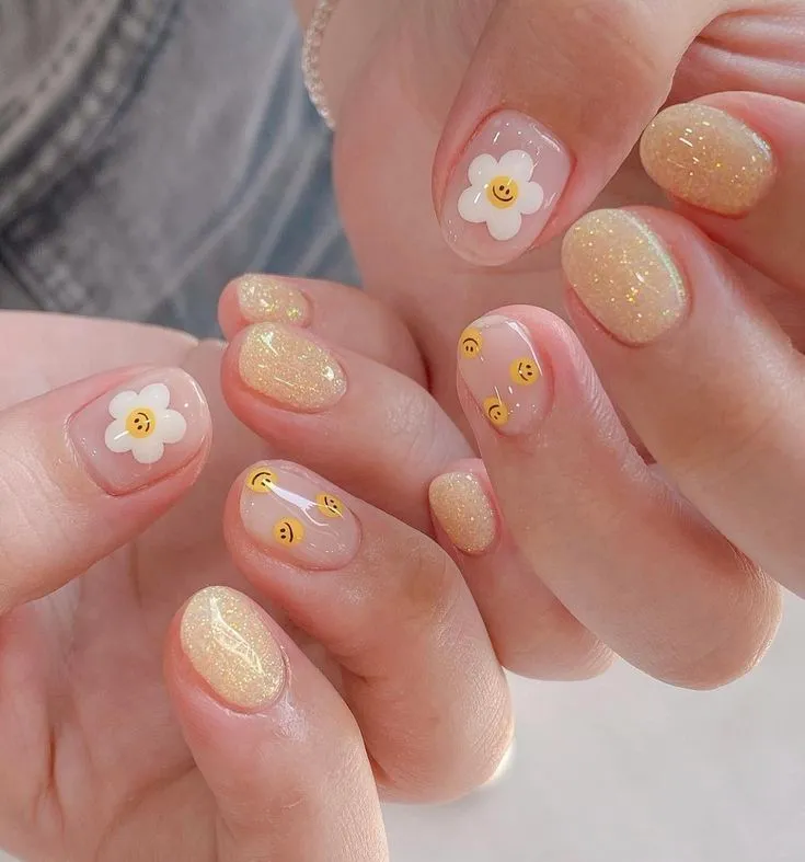 nail hè dành cho móng ngắn đầy trendy