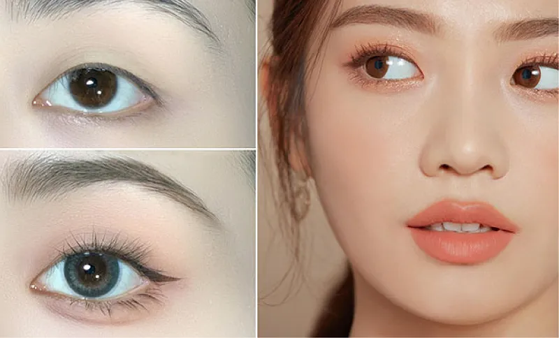 Mi nối tự nhiên cho mắt một mí