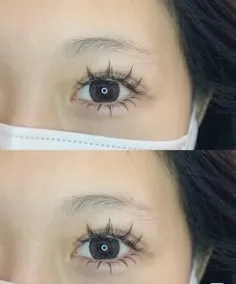 Cận cảnh đôi mắt nối mi Katun đẹp cuốn hút tự nhiên